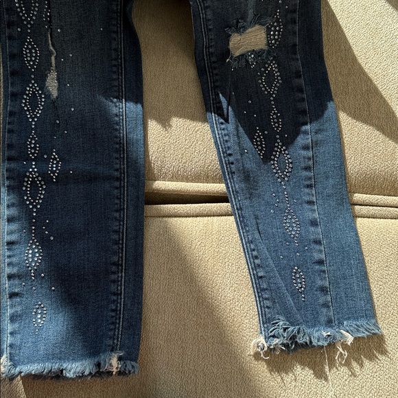 Golden Point Italian designer jeans full of stretch | size USA XS - Picture 6 of 12